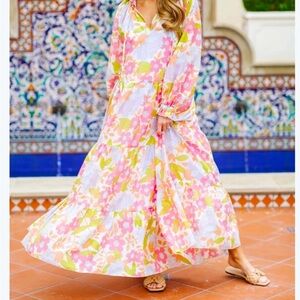 J. Marie Maxi Floral Dress